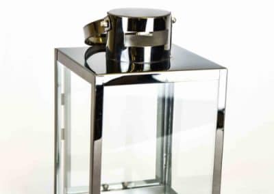 lyhty, kynttilälyhty, hopea lyhty, valot, tunnelmavalo, annenpartydeco