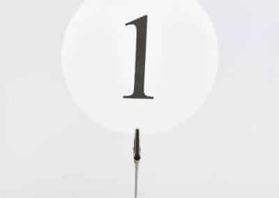 pidike, pöytänumero, klipsi, annenpartydeco