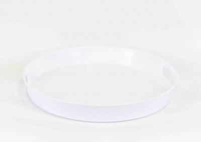 valkoinen tarjotin, tarjotin, muovitarjotin, tarjoiluastia, astiavuokraus, annenpartydeco