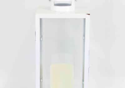 lyhty, kynttilälyhty, valkoinen lyhty, valot, tunnelmavalo, annenpartydeco